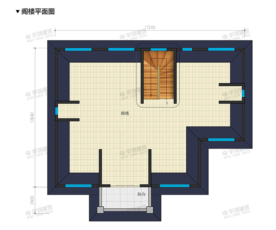 220平帶神龕三層農(nóng)村別墅設(shè)計效果圖