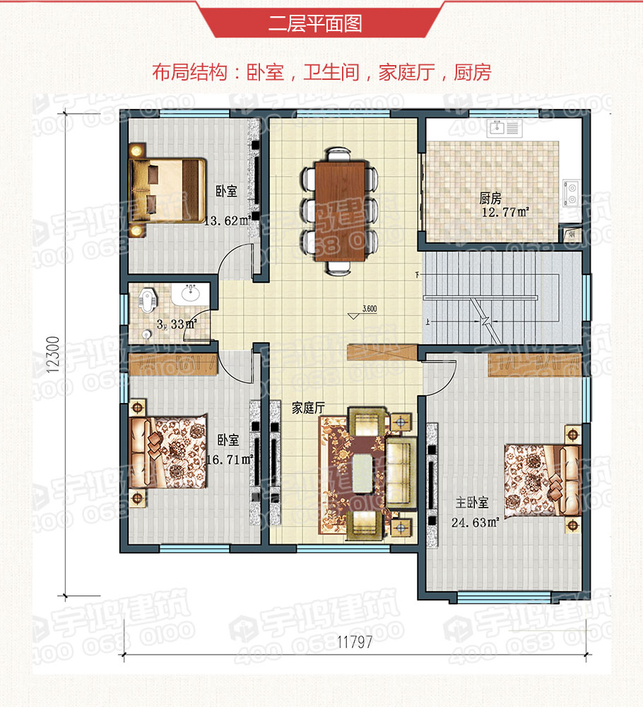 140平漂亮帶車庫四層別墅設(shè)計(jì)圖紙