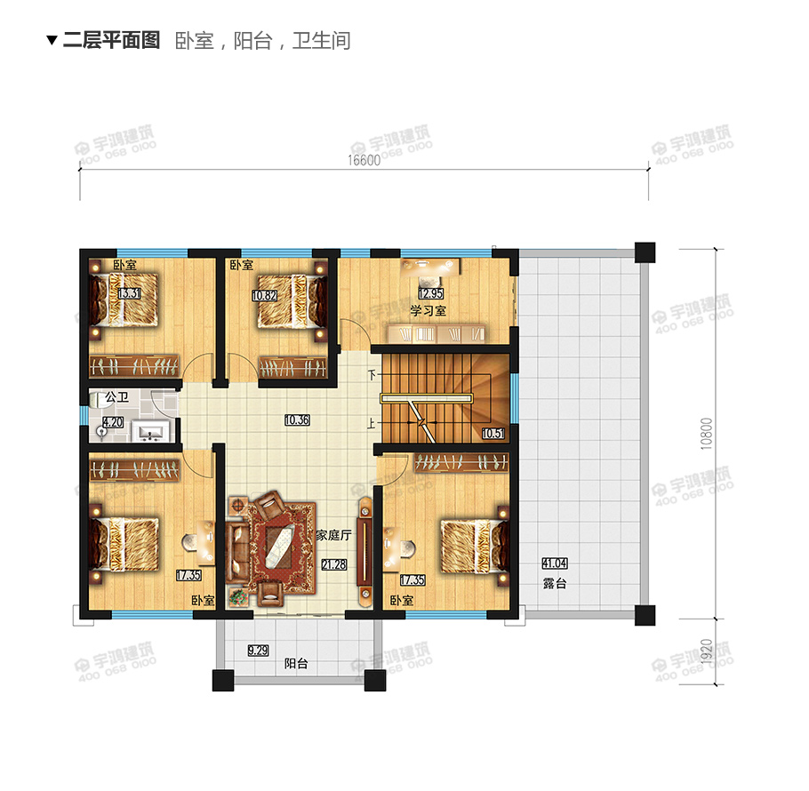 25萬帶車庫農(nóng)村自建別墅設計圖紙