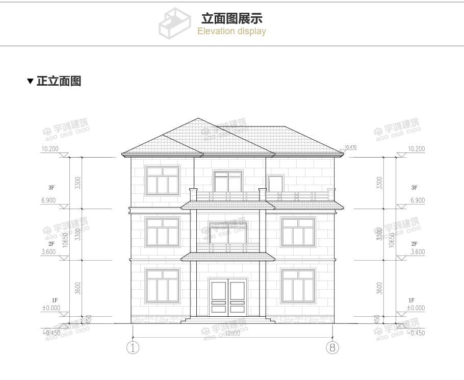 30萬樸素農村別墅設計圖紙及效果圖